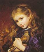 Sophie anderson The Turtle Dove oil painting on canvas